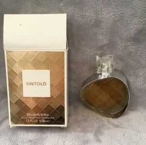 Elizabeth Arden Gold and Silver Fragrance in Luxurious Glass Bottle